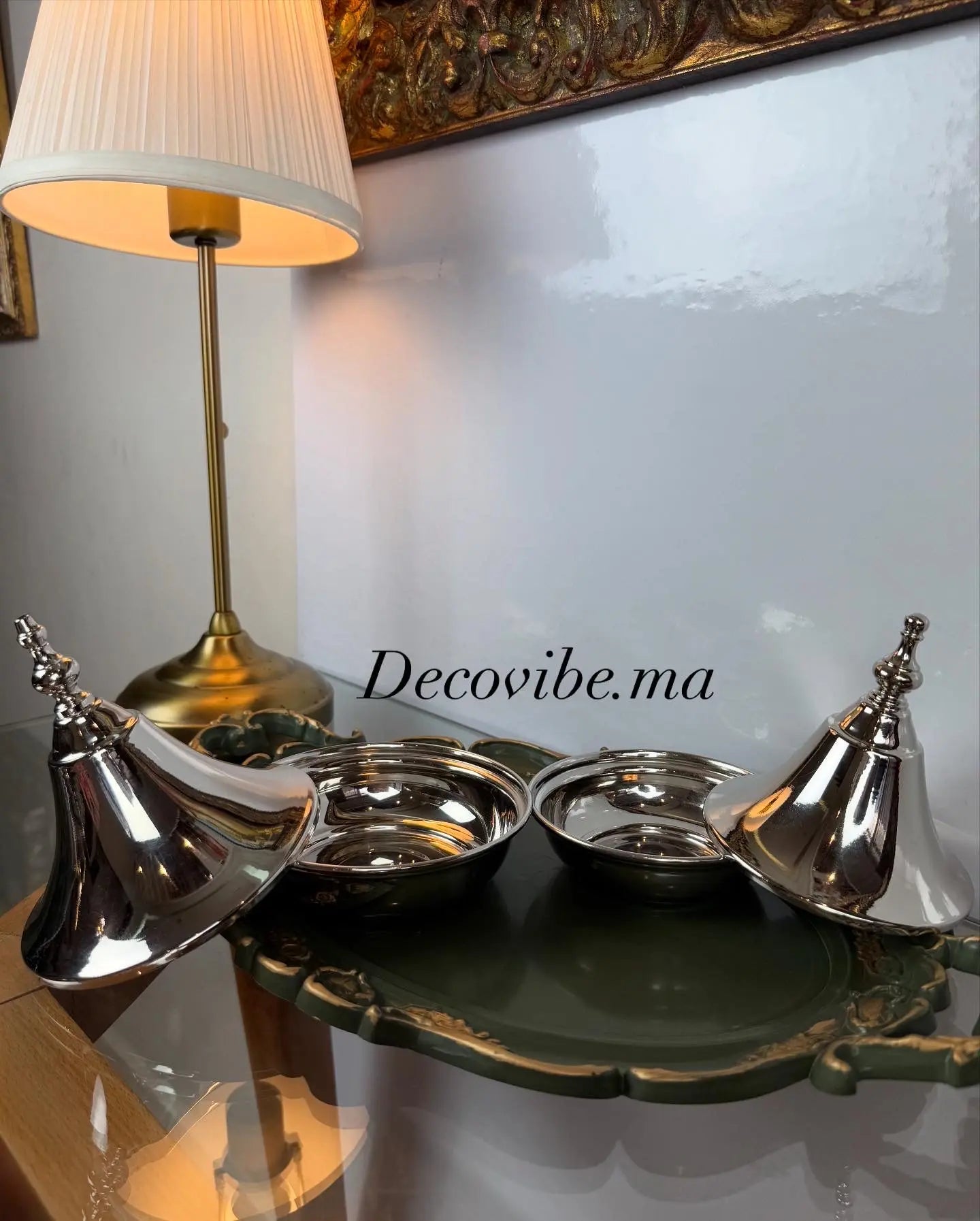 Ensemble tagine en INOX