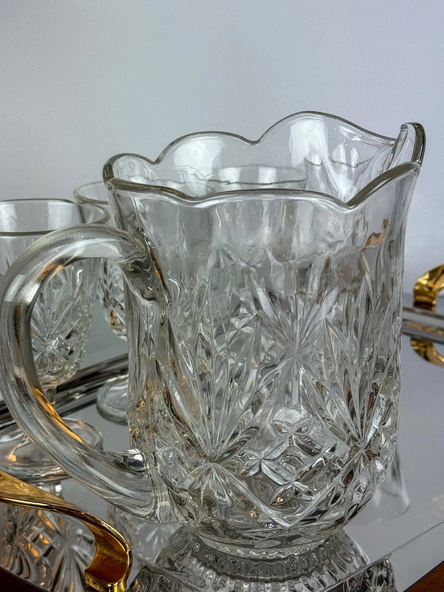 Carafes et 6 verres