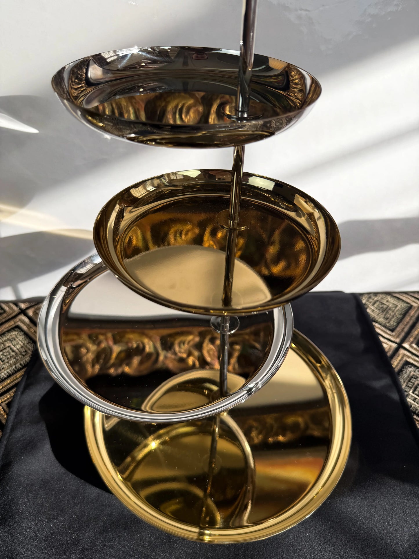 Présentoir 4 niveaux en INOX