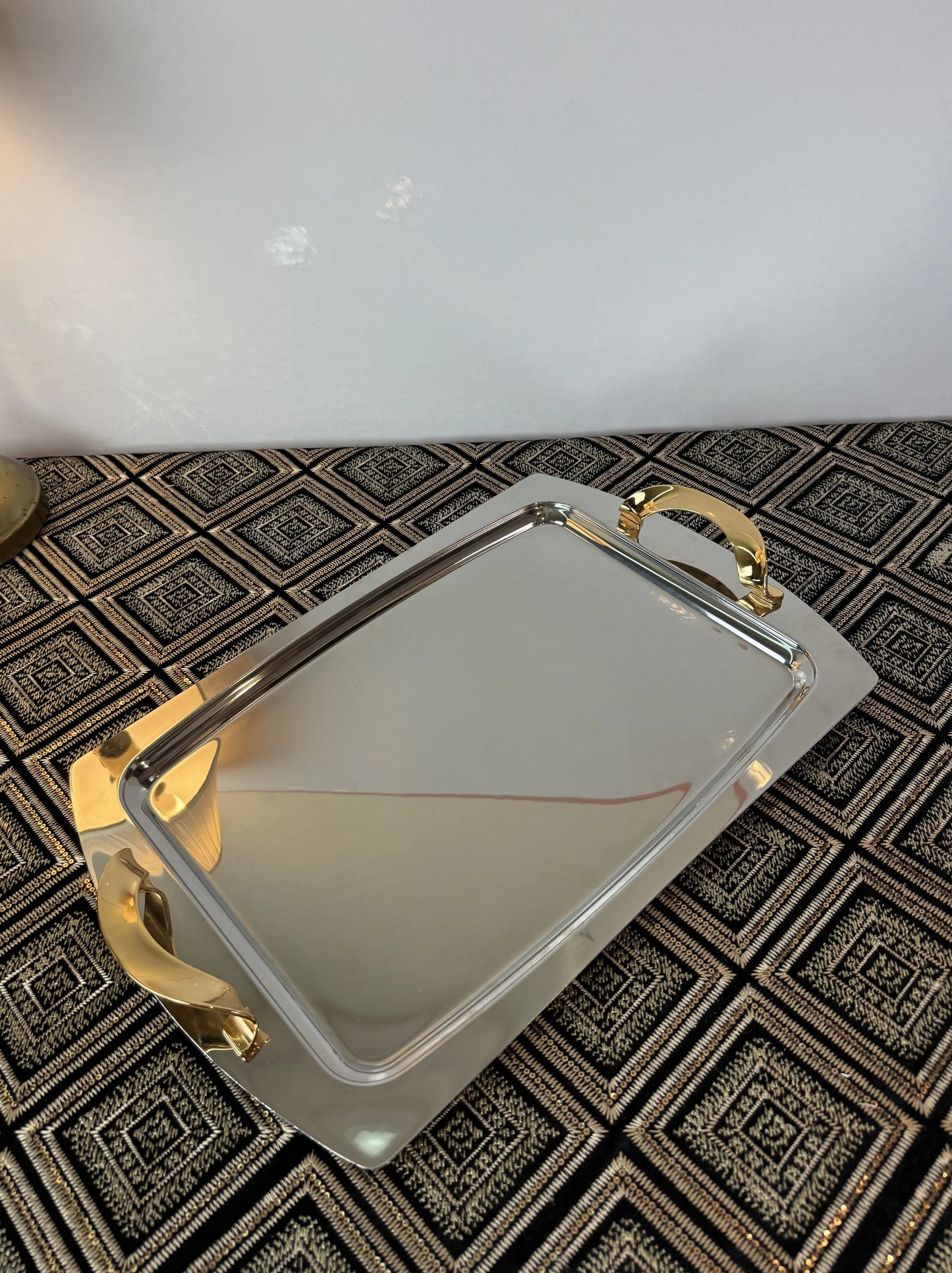 Plateau rectangulaire en Inox - Qualité Premium