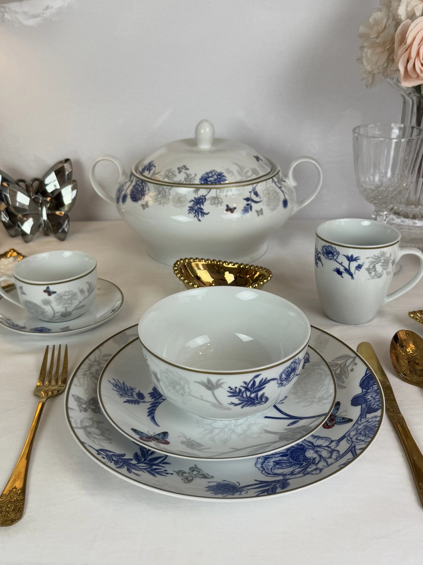 Service de table élégance - 38 pièces