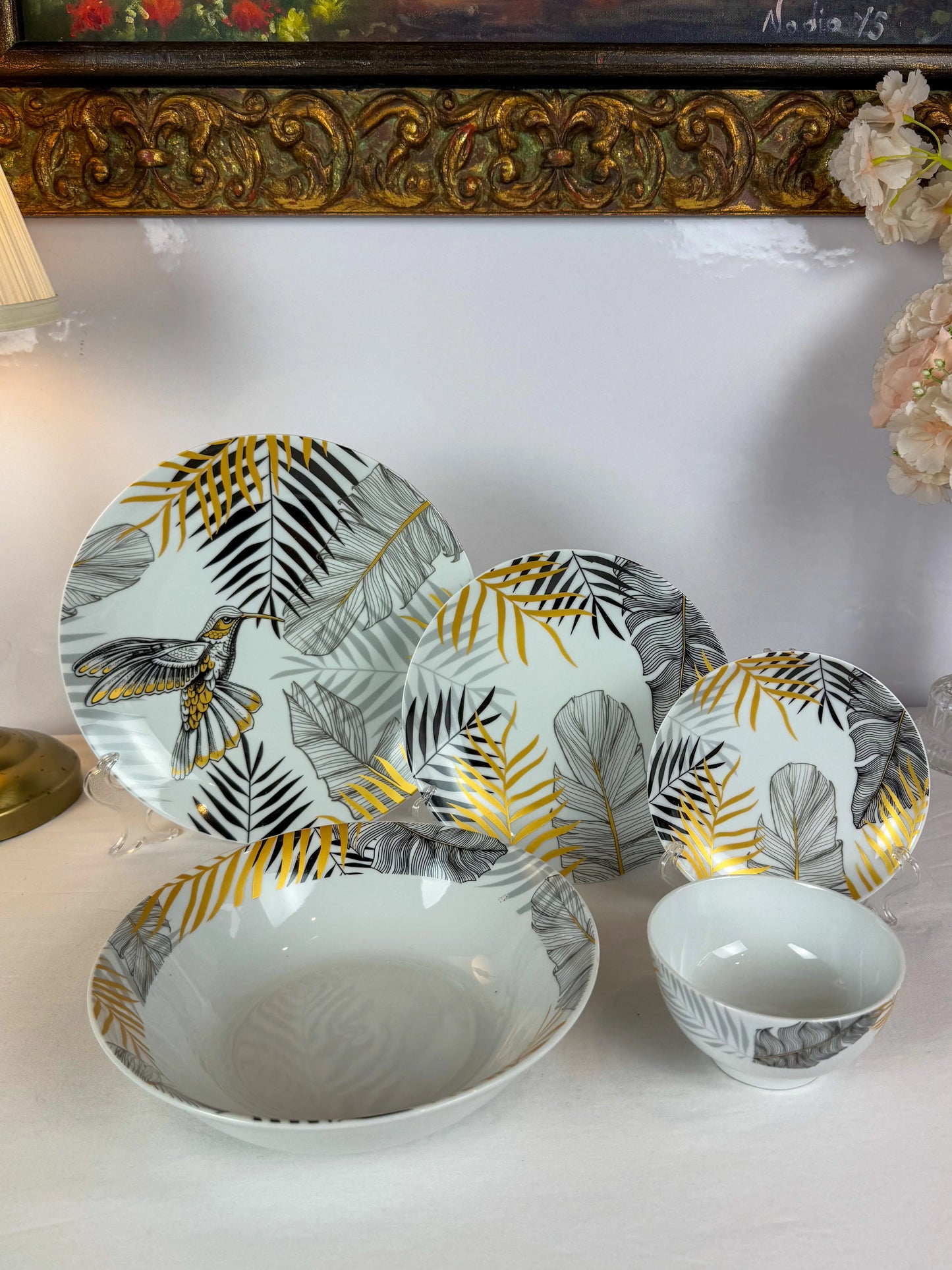 Service de table élégance - 25 pièces