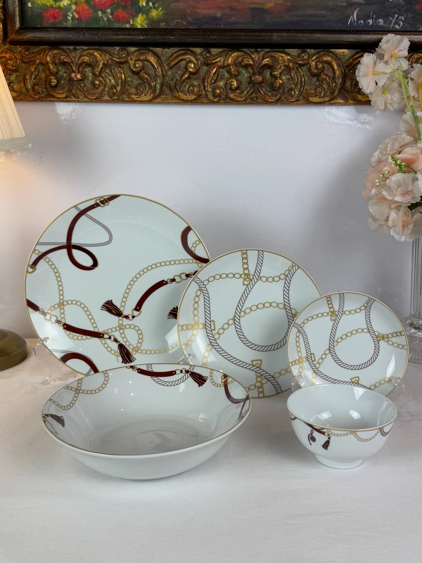 Service de table élégance - 25 pièces