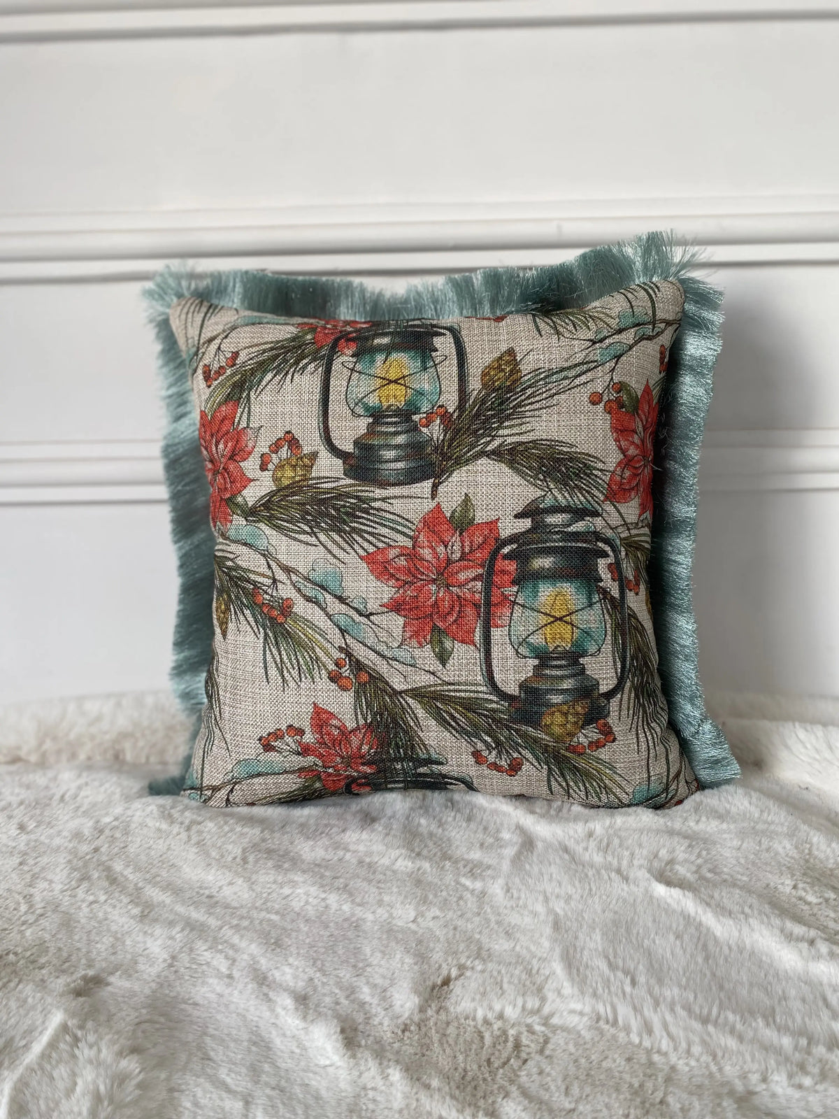 COUSSIN TOILE LANTERNES