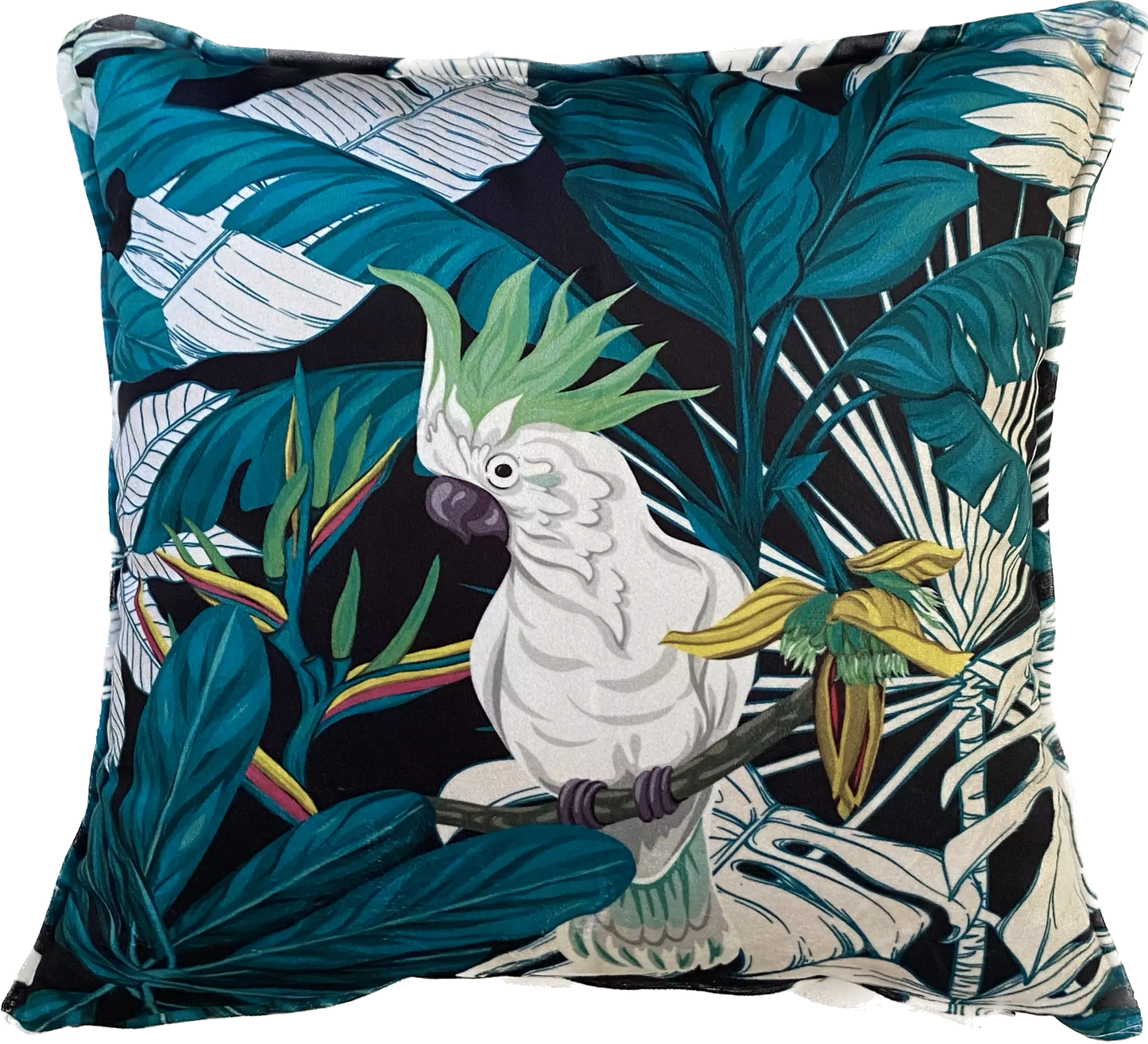 COUSSIN VELOUR TROPICAL