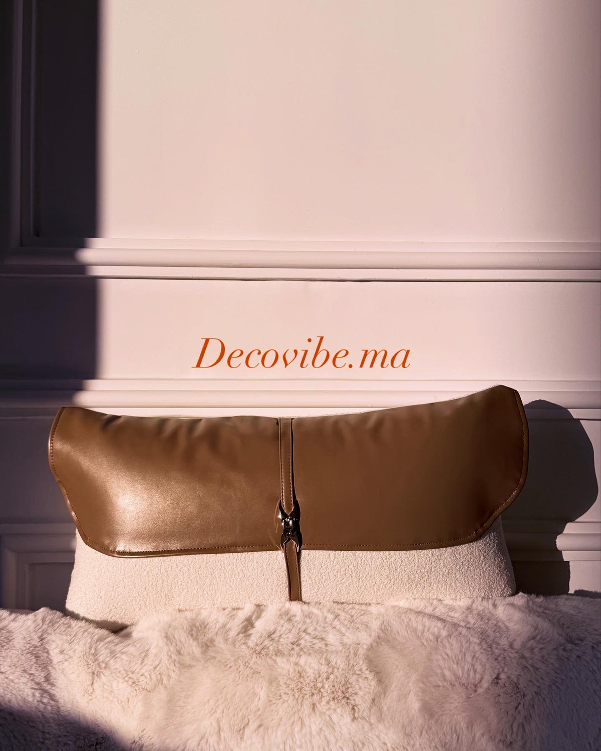 COUSSIN BOUCLETTE TABAC RABAT