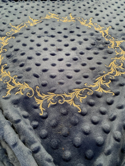 Couverture nouveau né Brodé