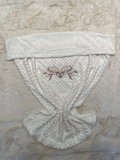 Couverture nouveau né Brodé