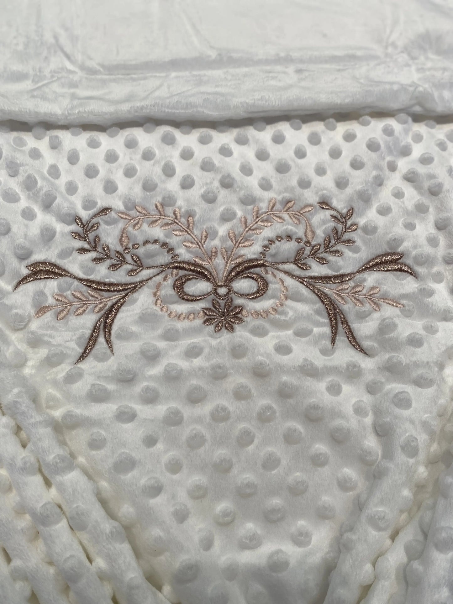 Couverture nouveau né Brodé