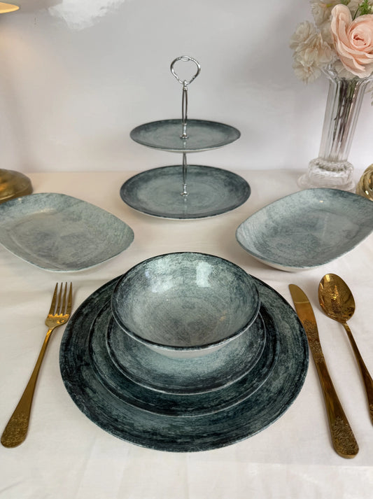 Service de table nature - 28 pièces