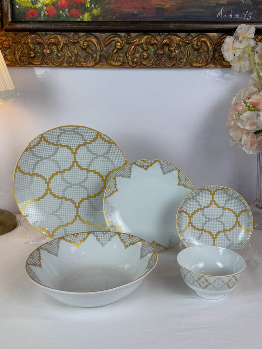 Service de table élégance - 25 pièces