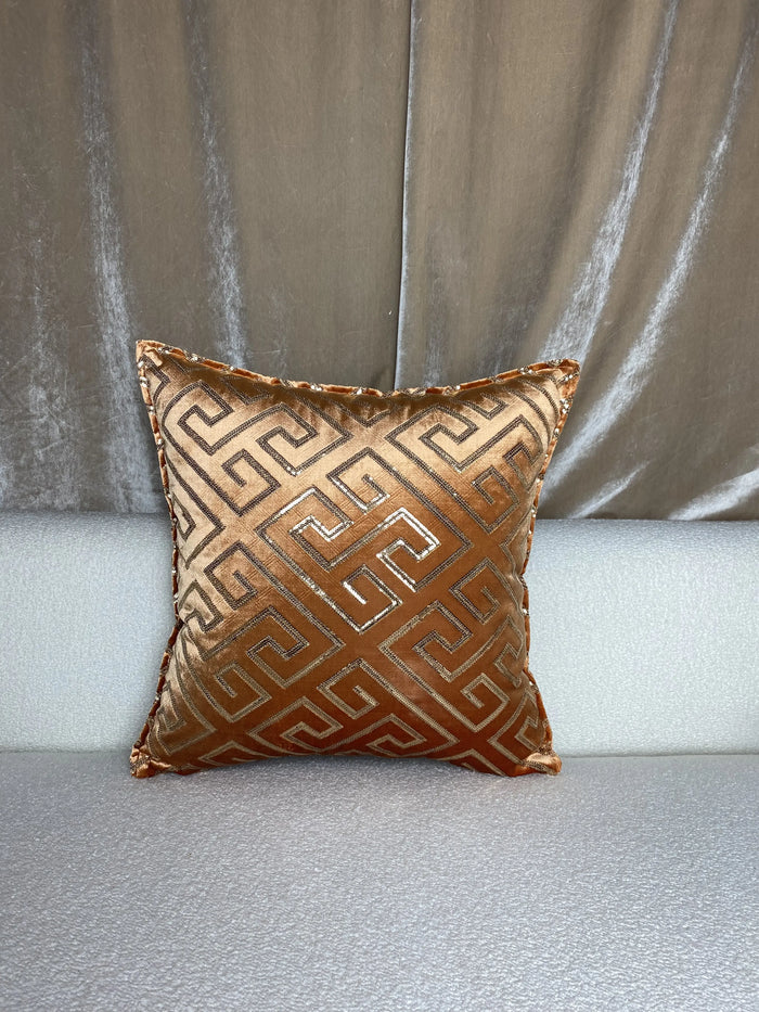 MOTIF DORÉ CUIVRE GRECQUE