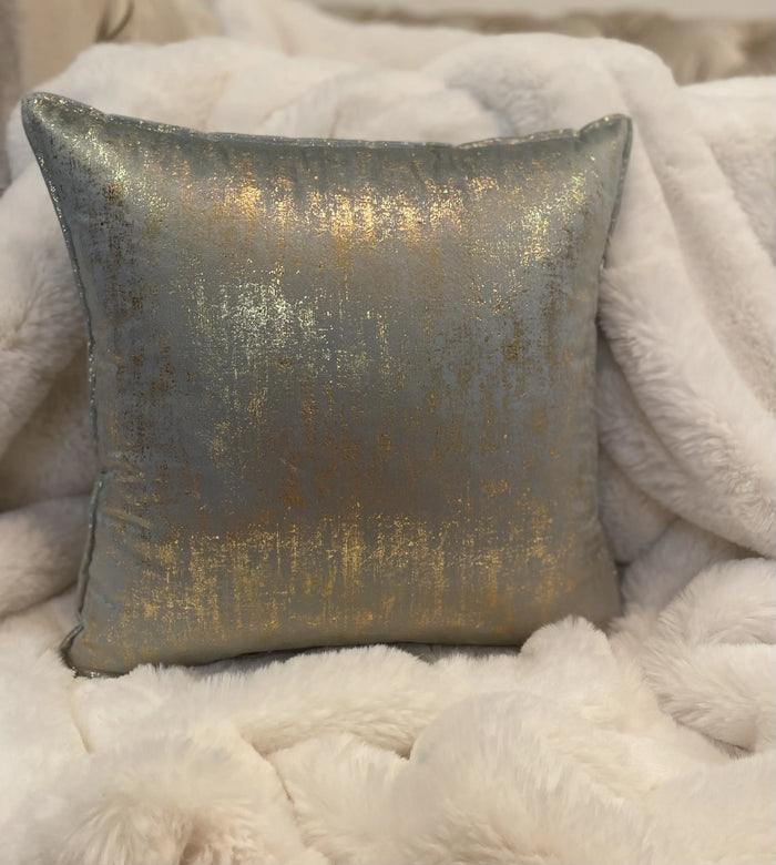 MOTIF DORÉ VERT EAU PLUIE D'OR