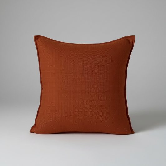 COUSSIN TOILE UNI ORANGE