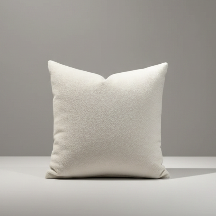 COUSSIN BOUCLETTE ÉCRU