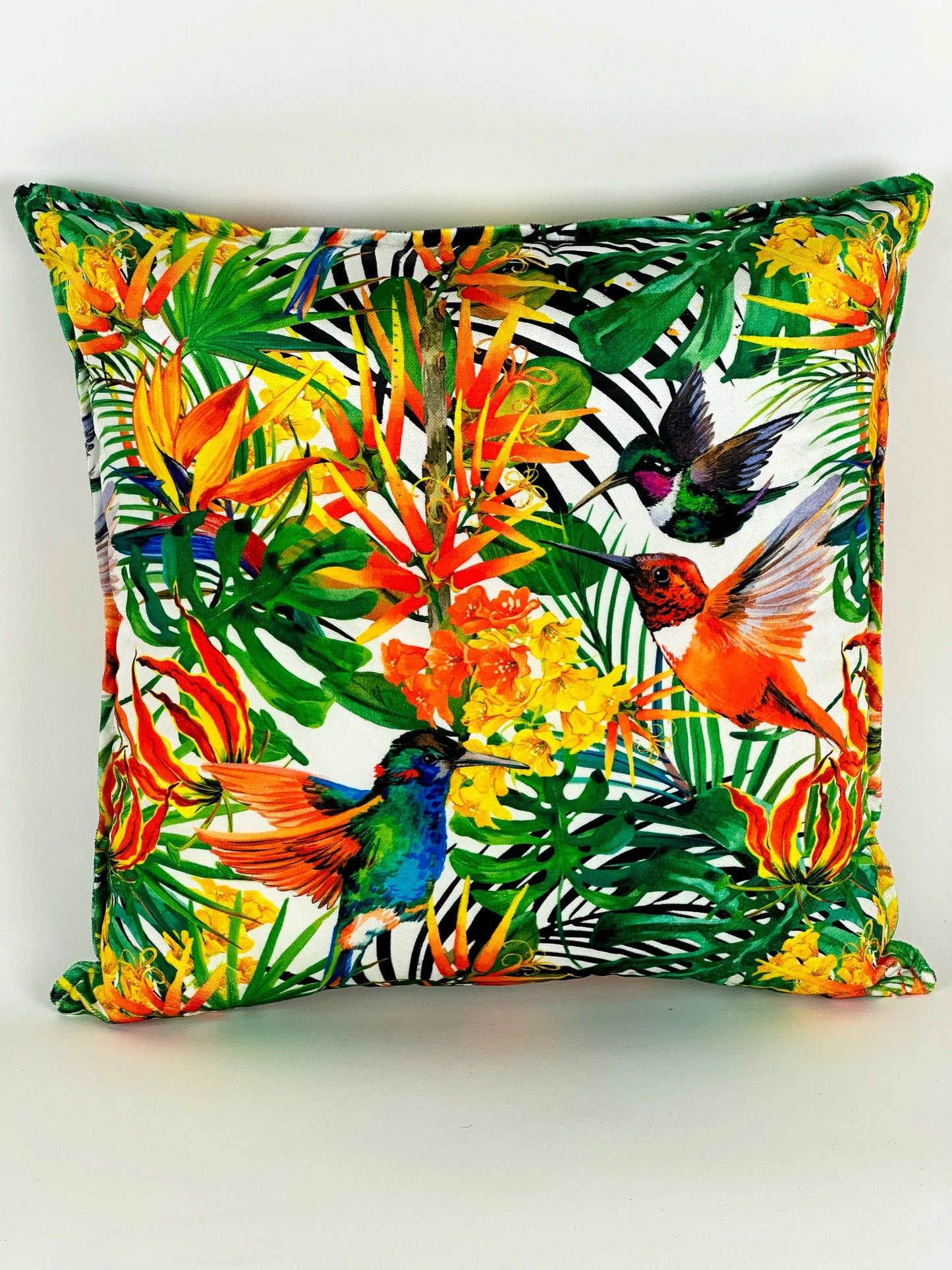 COUSSIN VELOUR TROPICAL