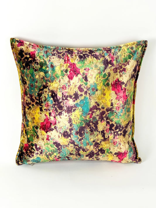 COUSSIN VELOUR IMPRIMÉ
