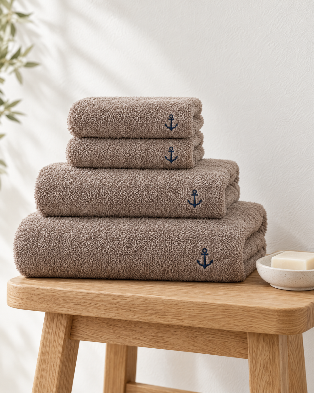 Parure de bain Confort – 4 pièces