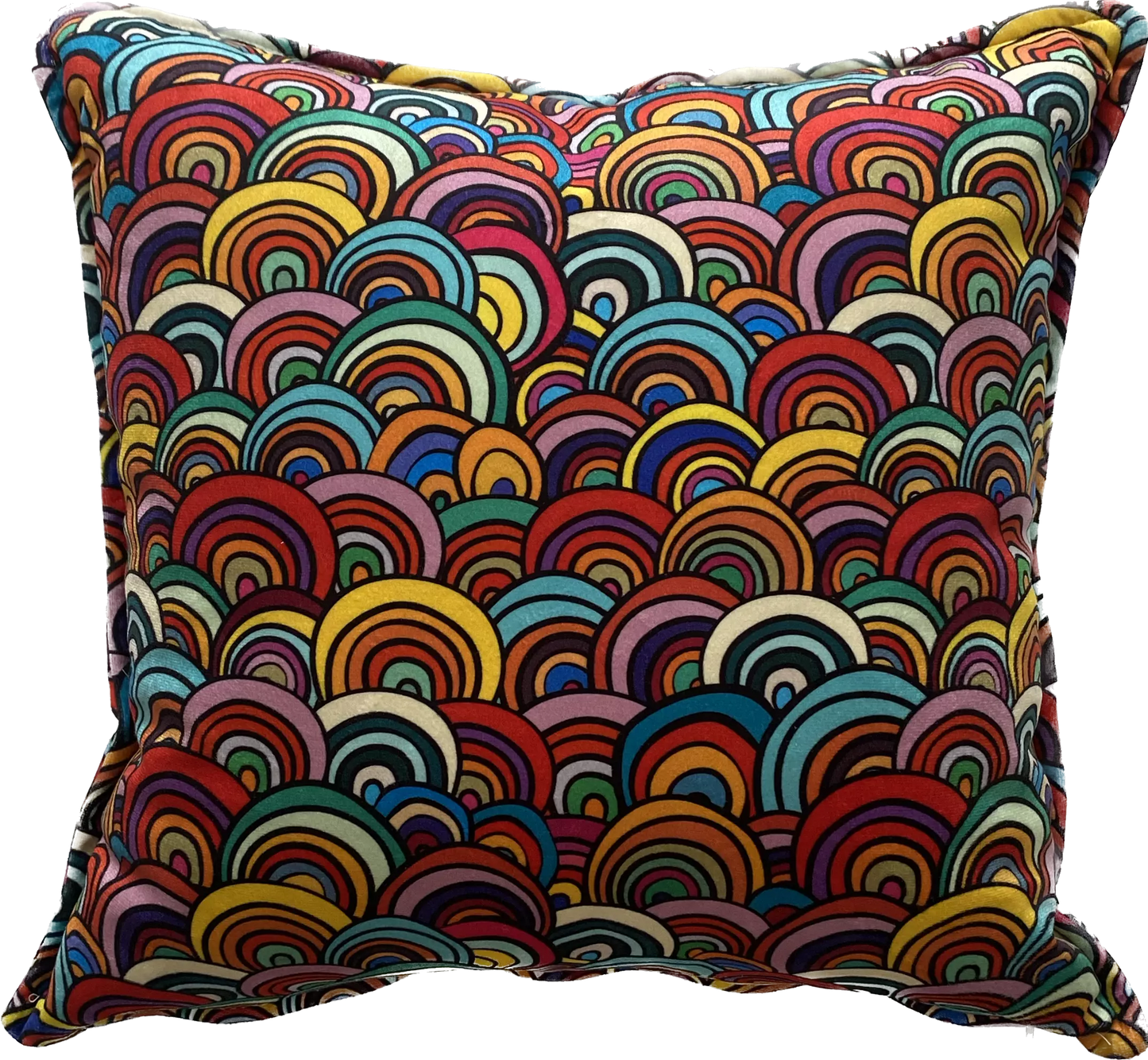 COUSSIN VELOUR IMPRIMÉ