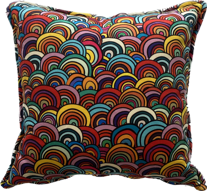 COUSSIN VELOUR IMPRIMÉ