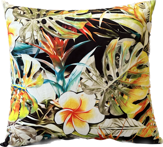 COUSSIN VELOUR TROPICAL